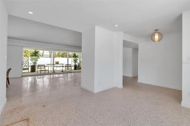 a kitchen with kitchen island a counter appliances a sink and counter space