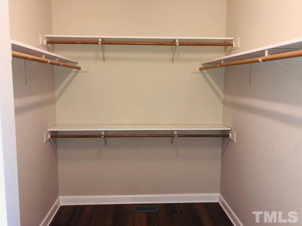 4309 Willow Lake Road Raleigh, NC 27616 - Photo 20 of 30 a view of an empty walk in closet