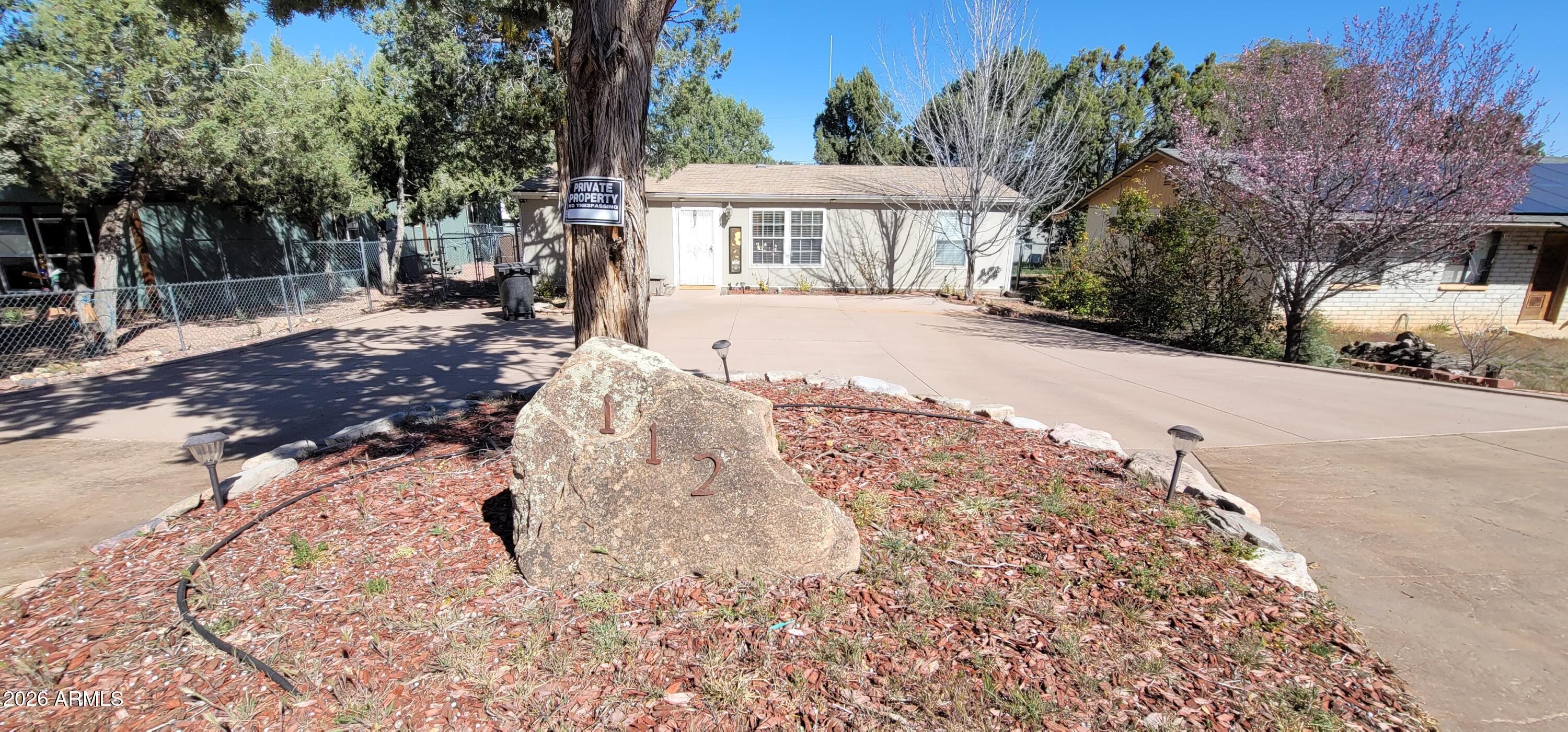 112 East Pine Street Payson, AZ 85541 - Photo 4 of 58 a view of backyard of the house