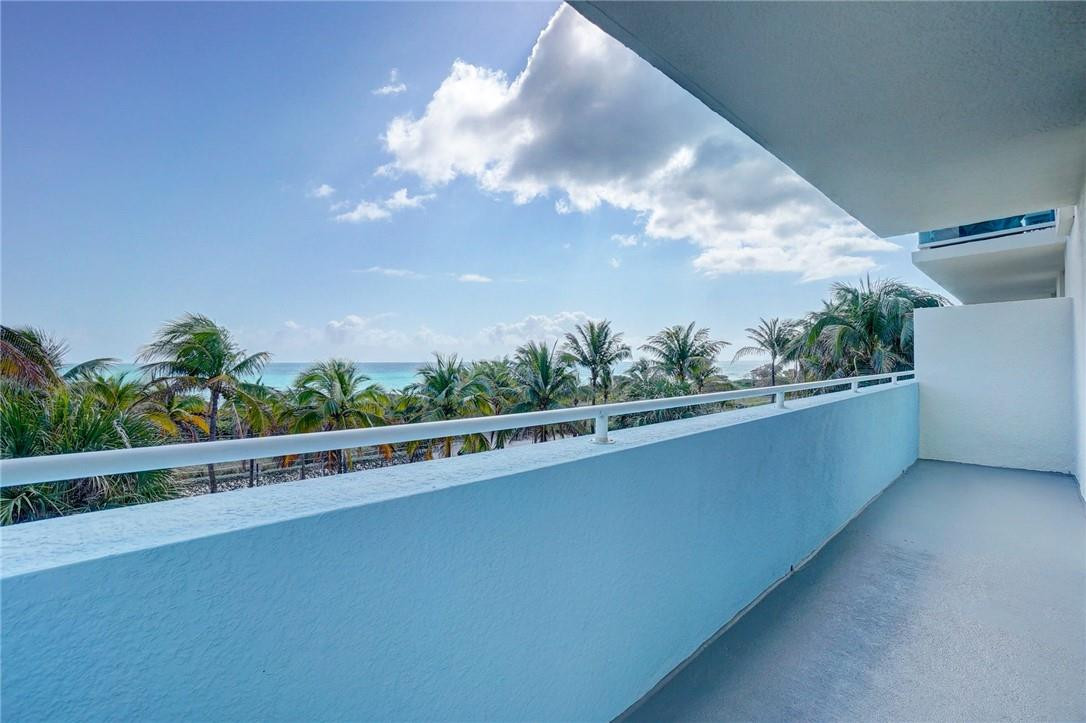 9201 Collins Avenue, Unit 326 Surfside, FL 33154 - Photo 26 of 41 a view of a balcony with city view