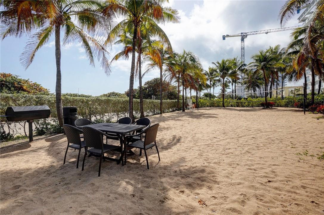 9201 Collins Avenue, Unit 326 Surfside, FL 33154 - Photo 40 of 41 a view of outdoor space with furniture