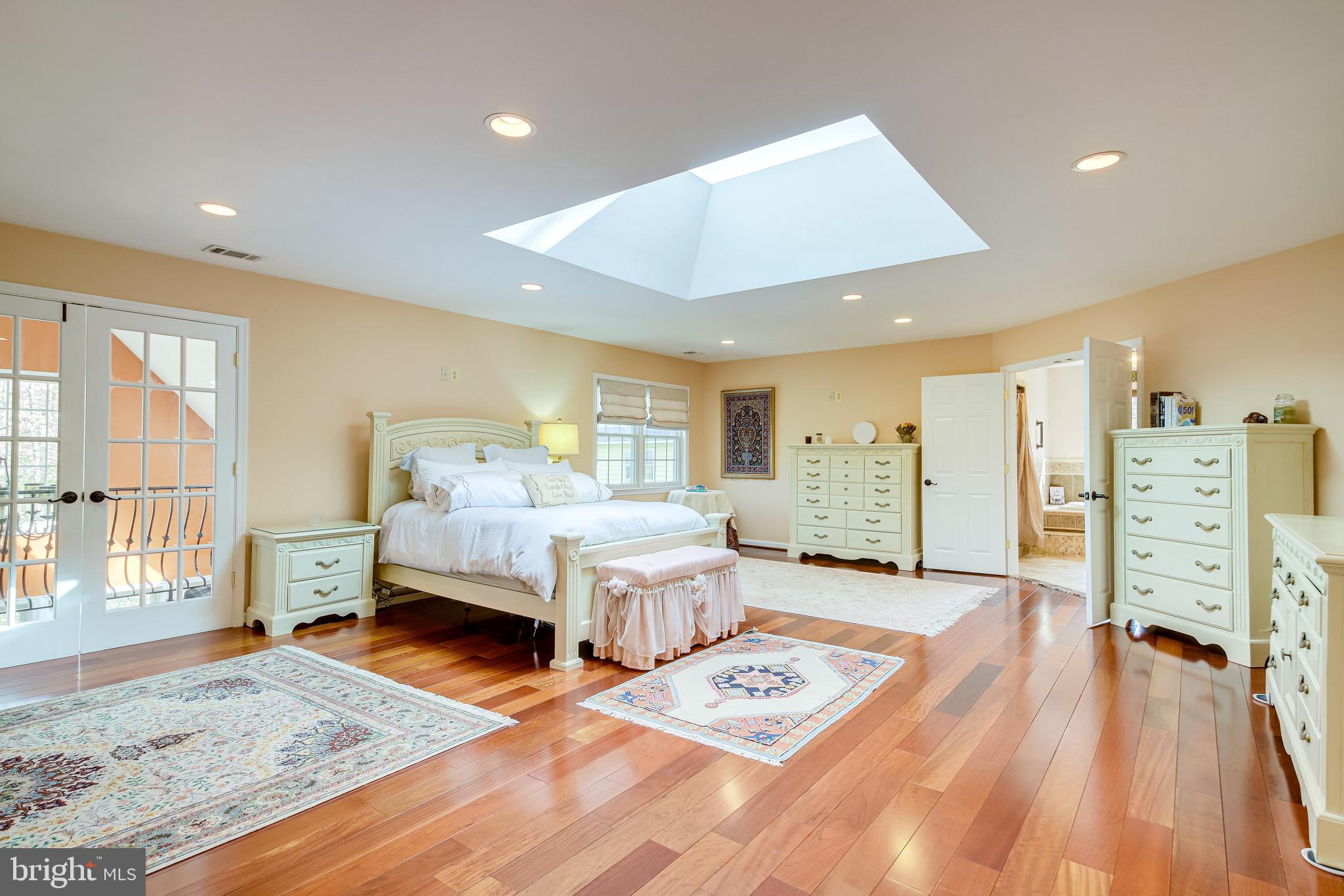 11019 Ring Road Reston, VA 20190 - Photo 37 of 62 Large primary bedroom suite w/ huge skylight