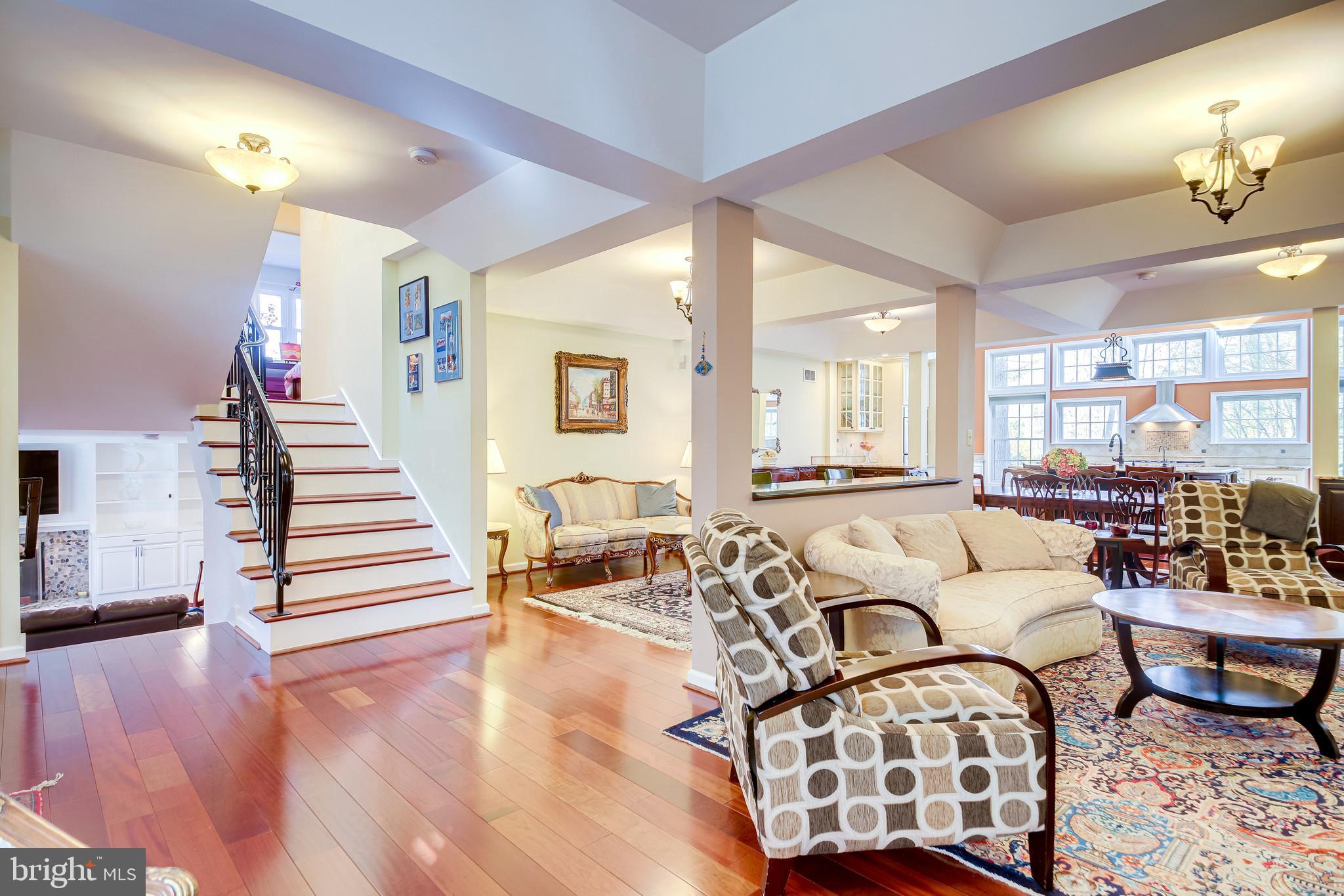 11019 Ring Road Reston, VA 20190 - Photo 55 of 62 Open floor plan - living, dining, kitchen