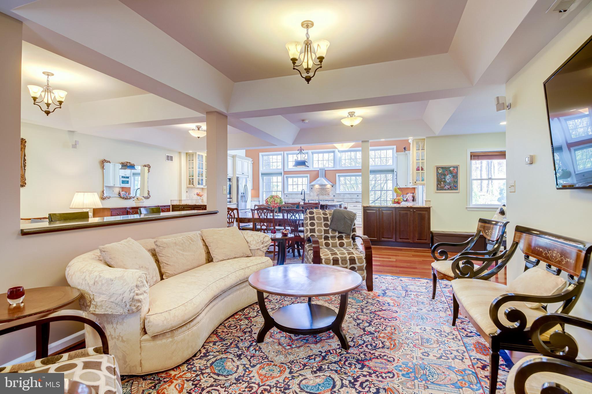 11019 Ring Road Reston, VA 20190 - Photo 56 of 62 Open floor plan - living, dining, kitchen
