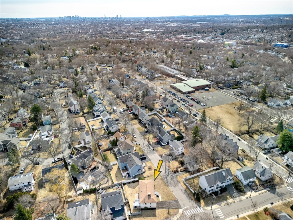 173 Overlook Road Arlington, MA 02474 - Photo 37 of 42 an aerial view of residential houses with outdoor space
