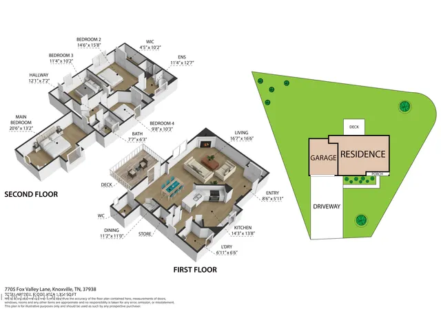 $525,000 | 7705 Fox Valley Lane, Knoxville, TN 37938