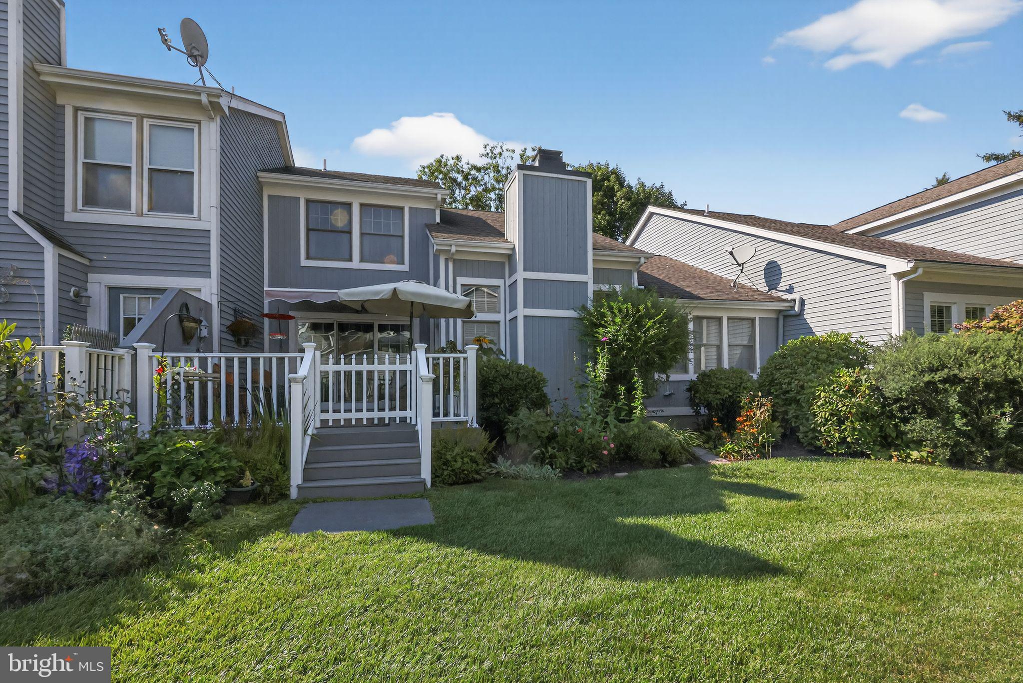 27 Southampton Parish Road Landenberg, PA 19350 - Photo 17 of 34 a view of a house with brick walls and a yard with plants