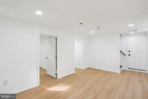 a view of a house with a door