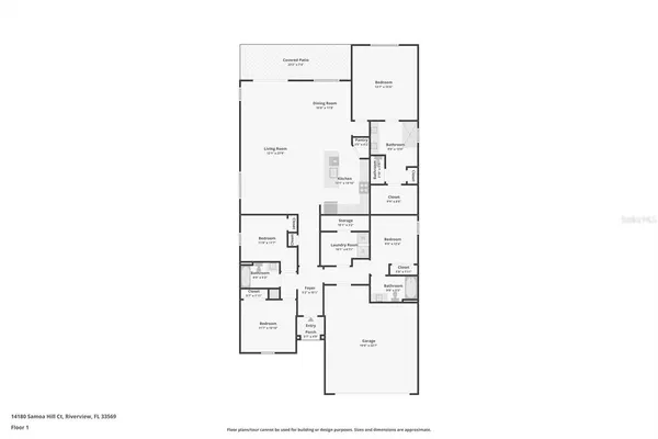 $485,000 | 14180 Samoa Hill Court, Riverview, FL 33569