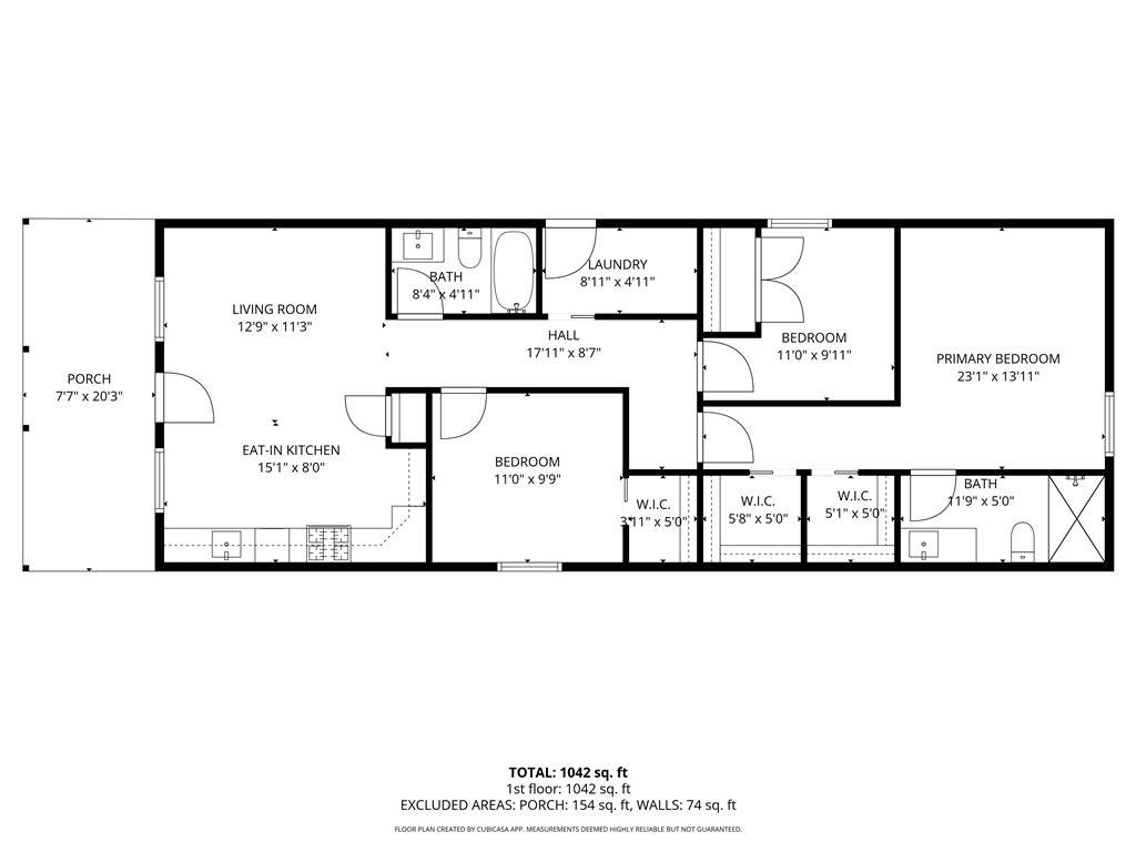 115 Riley Street Westminster, SC 29693 - Photo 46 of 46 This detailed floor plan illustrates the thoughtful layout and room dimensions of the residence.
