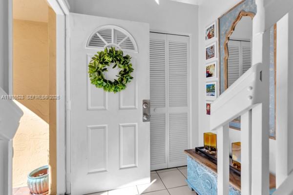 14817 Balgowan Road, Unit 2015 Miami Lakes, FL 33016 - Photo 3 of 39 a view of entryway with wooden floor