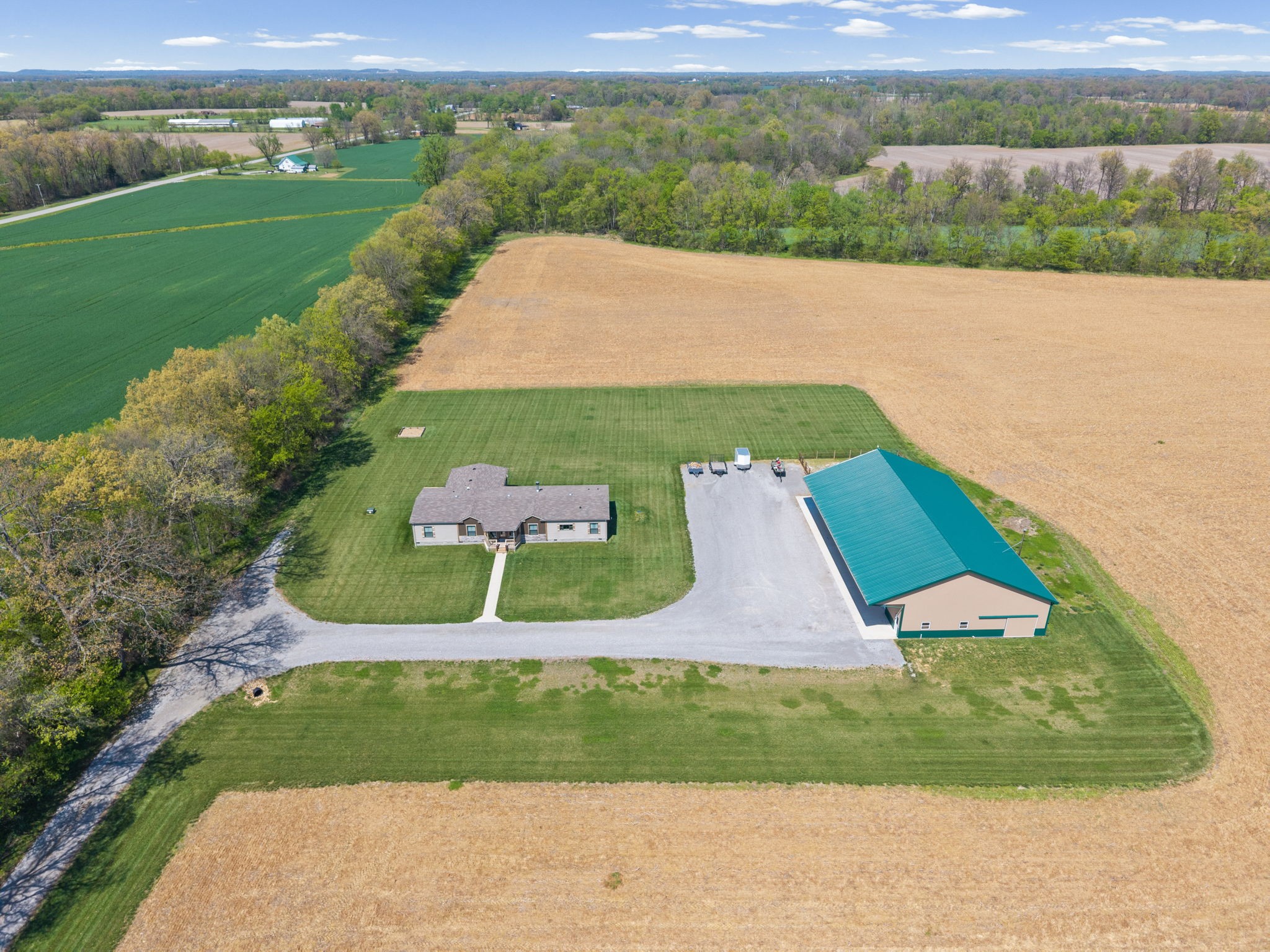 164 Meredith Lane Guthrie, KY 42234 - Photo 1 of 57 an aerial view of a house