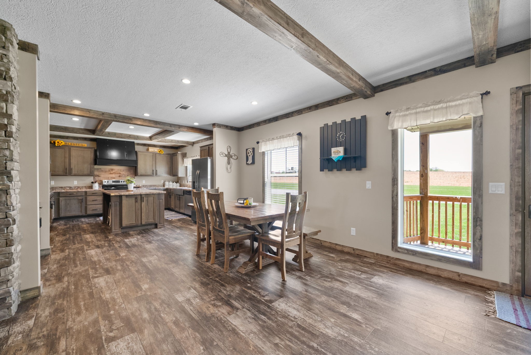 164 Meredith Lane Guthrie, KY 42234 - Photo 6 of 57 a view of a kitchen and dining room