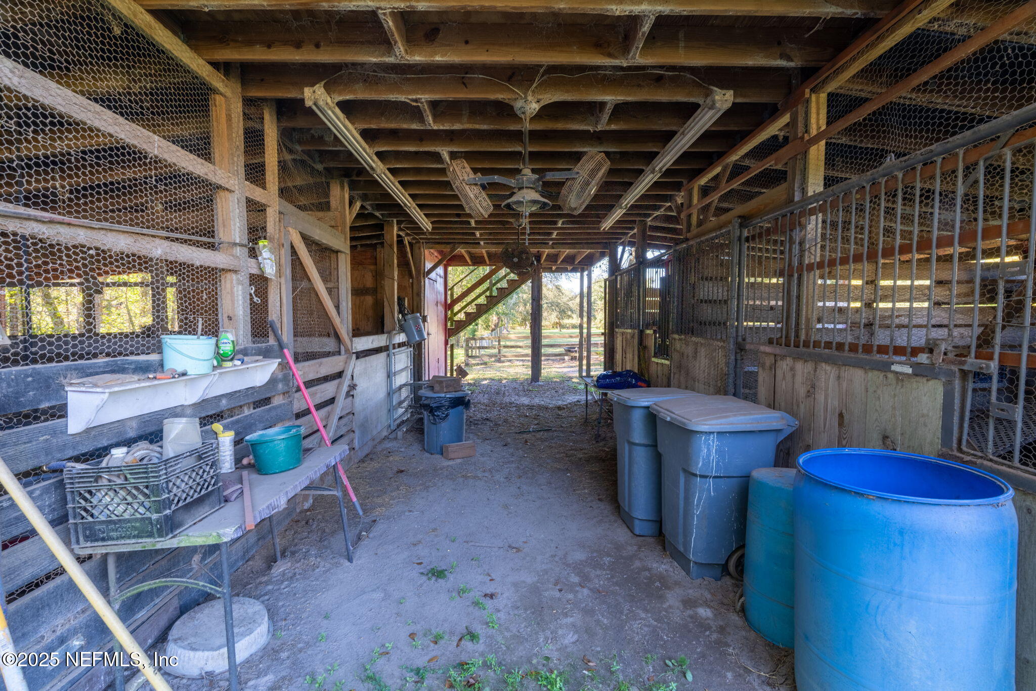4299 Hawk Haven Road Middleburg, FL 32068 - Photo 58 of 100 Barn Interior