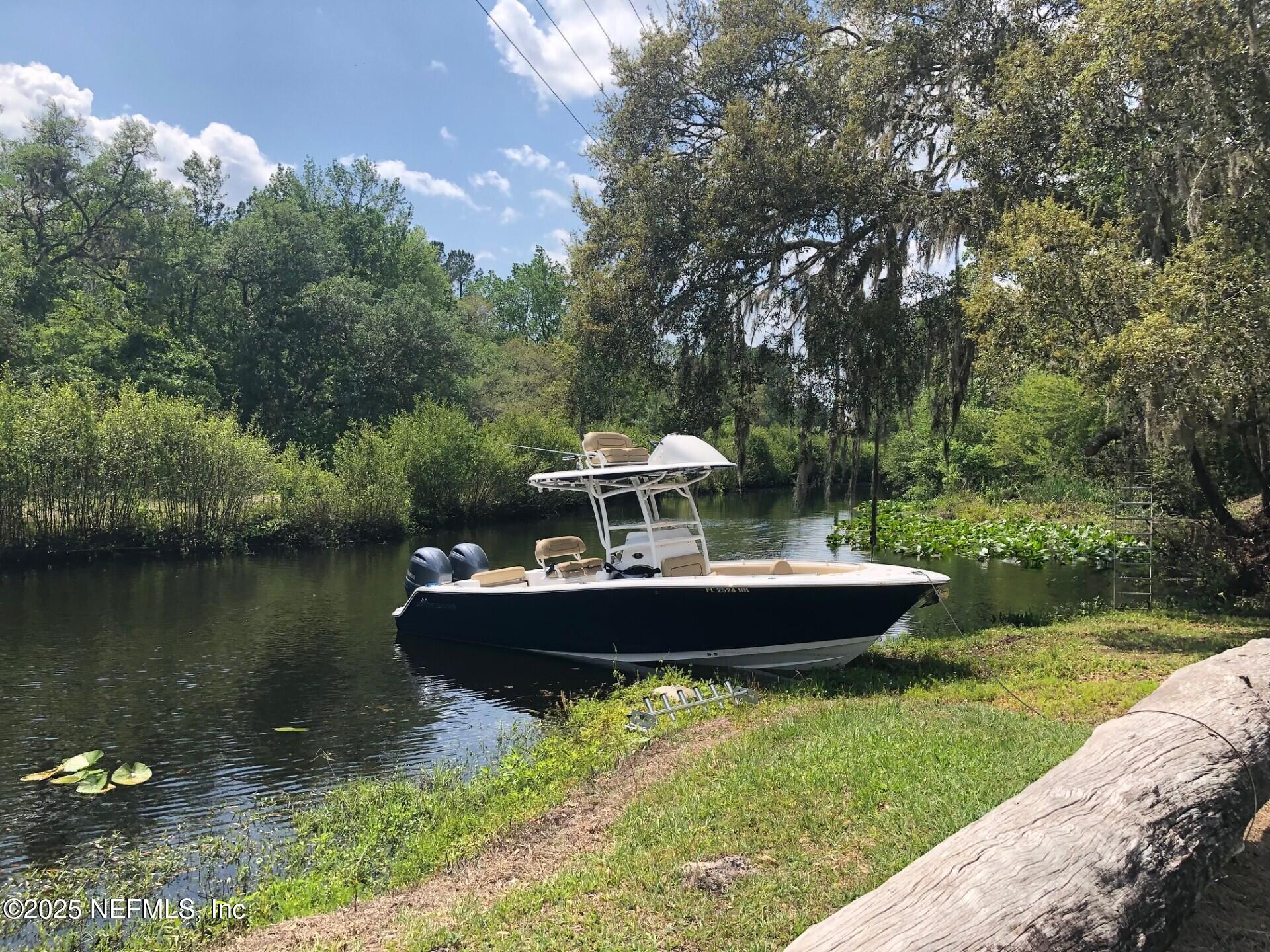 4299 Hawk Haven Road Middleburg, FL 32068 - Photo 6 of 100 Seller's Boat on Black Creek