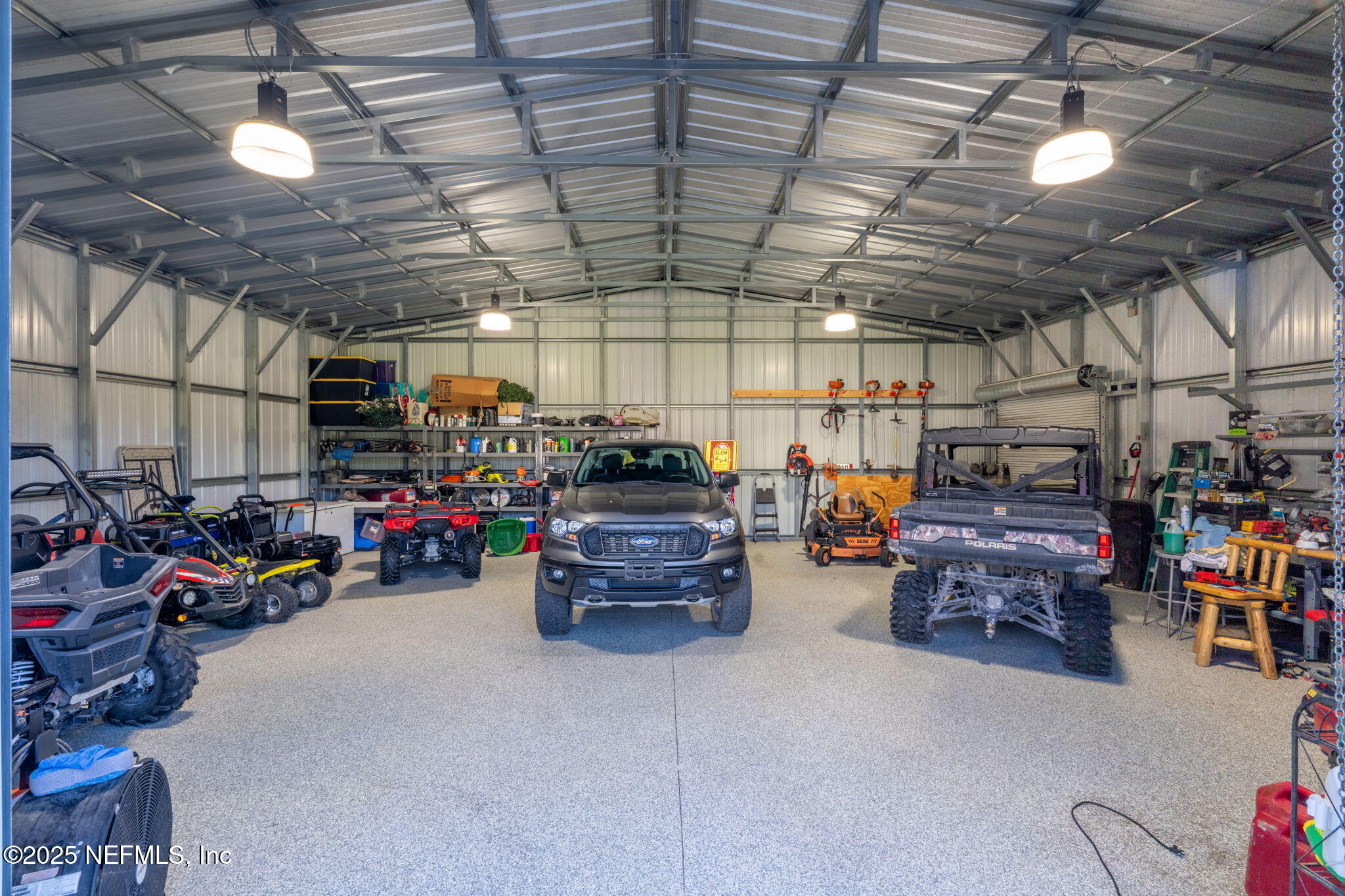 4299 Hawk Haven Road Middleburg, FL 32068 - Photo 7 of 100 View of Metal Building