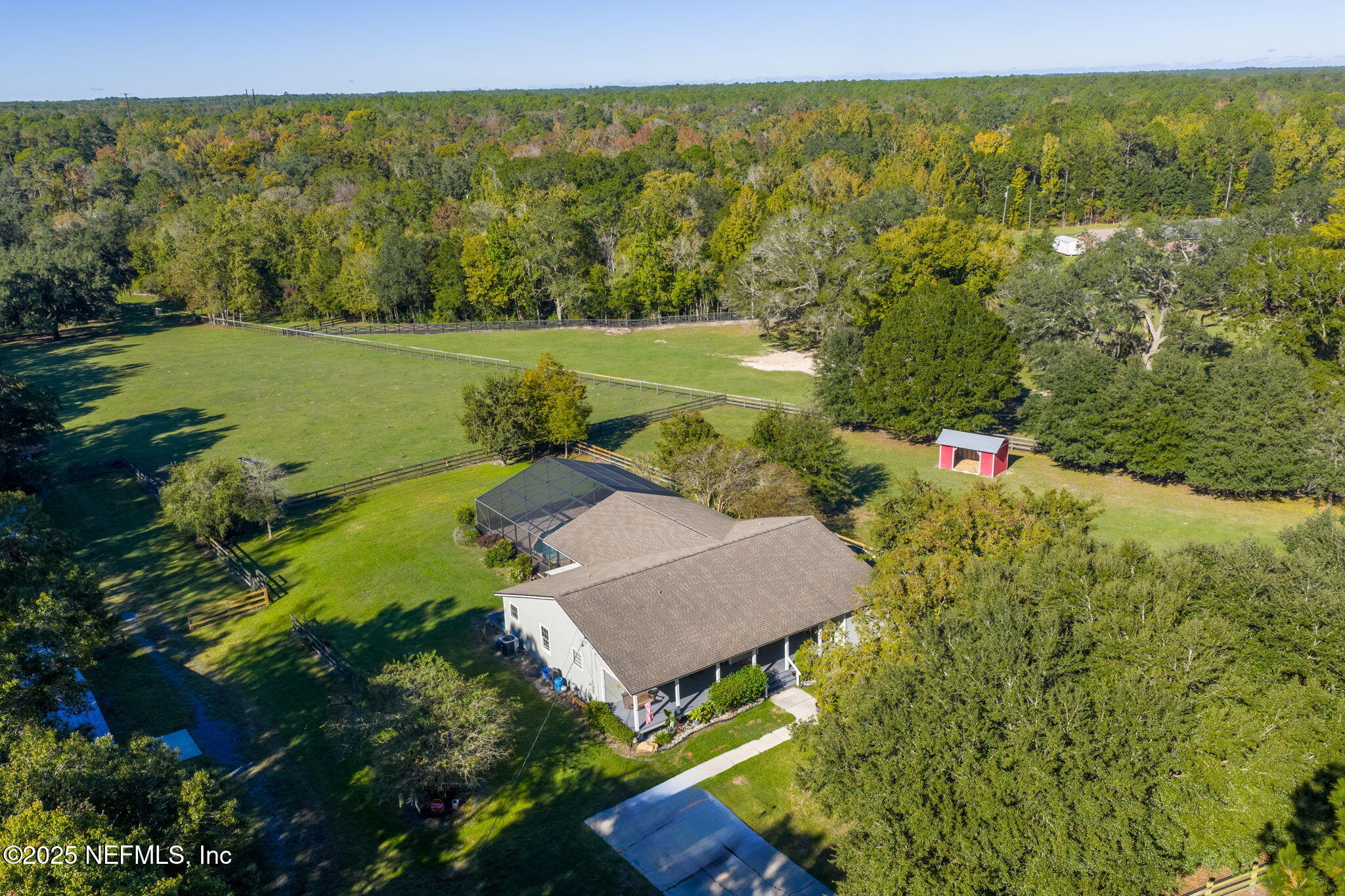 4299 Hawk Haven Road Middleburg, FL 32068 - Photo 78 of 100 Aerial View of Home