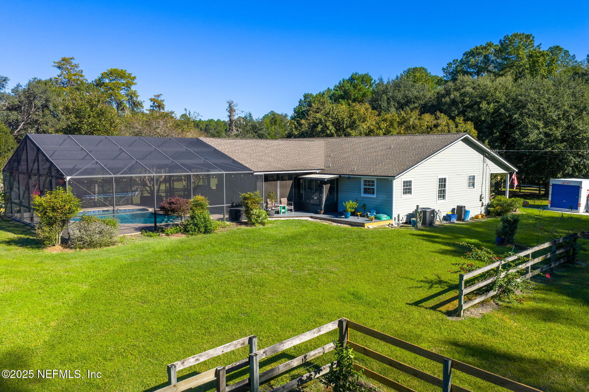 4299 Hawk Haven Road Middleburg, FL 32068 - Photo 94 of 100 side view of Home ans Pool