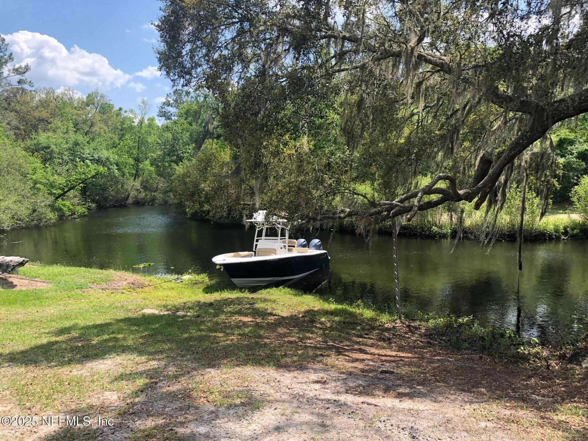 4299 Hawk Haven Road Middleburg, FL 32068 - Photo 96 of 100 View of sellers boat on Black Creek