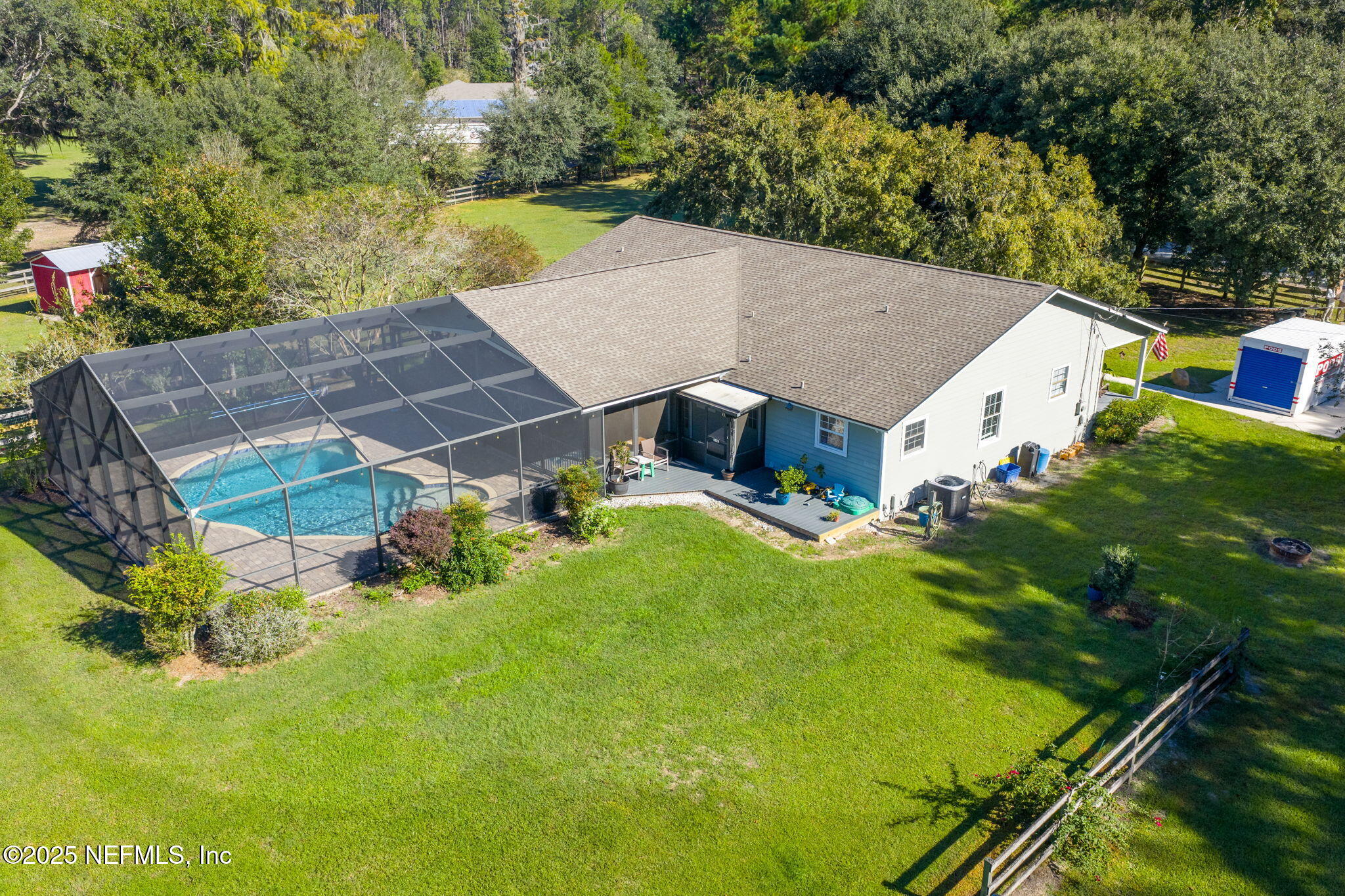 4299 Hawk Haven Road Middleburg, FL 32068 - Photo 97 of 100 Side View of Pool