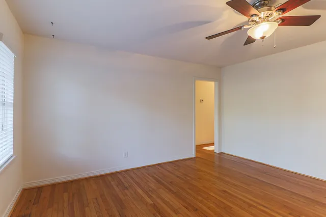 wooden floor in an empty room