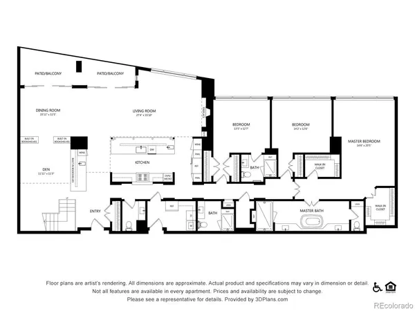 a view of a city with tall buildings