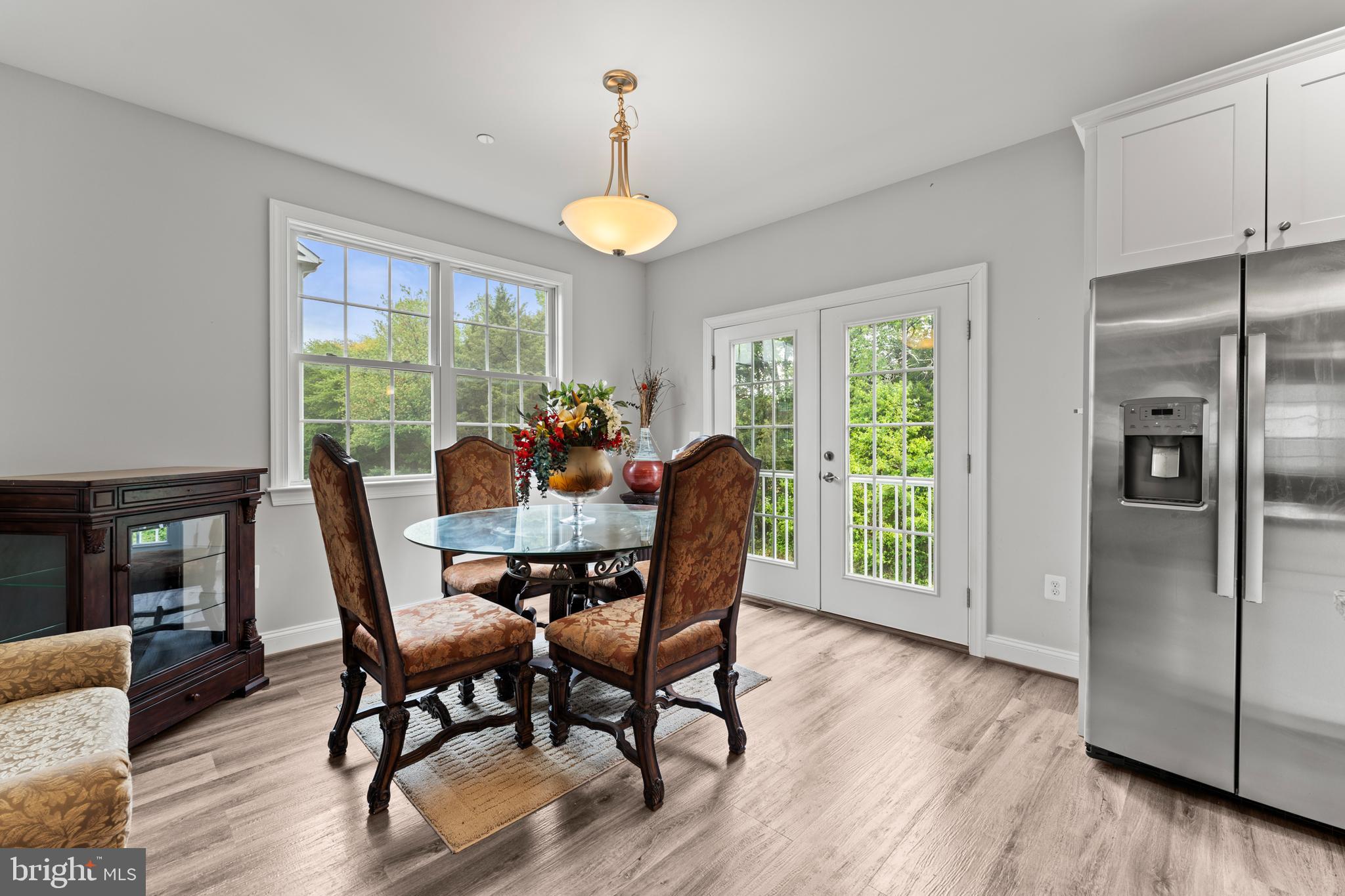 982 Rye Drive La Plata, MD 20646 - Photo 19 of 42 Dining area with fireplace view