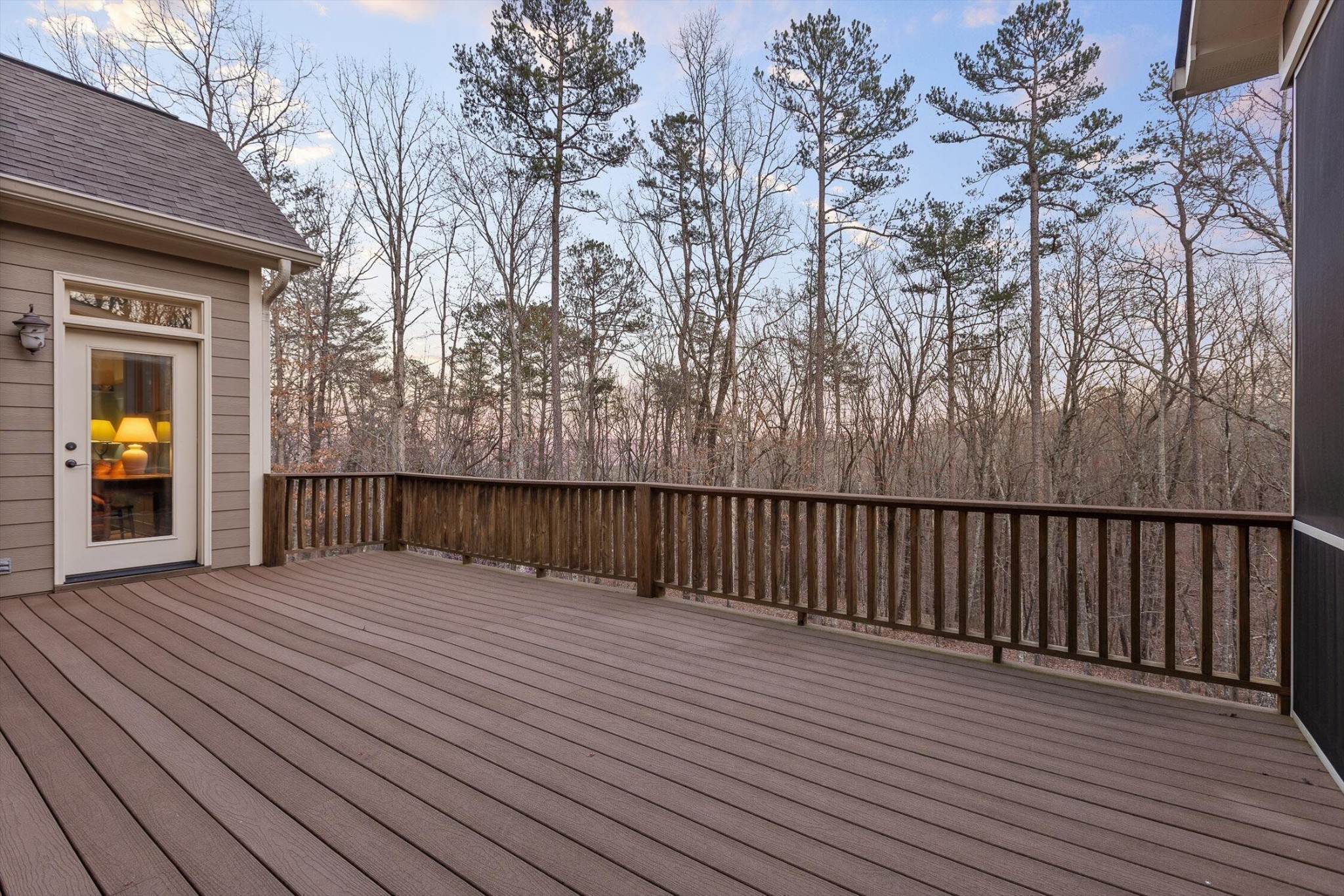 116 Twilight Trail Dunlap, TN 37327 - Photo 18 of 80 a view of backyard with deck and wooden floor