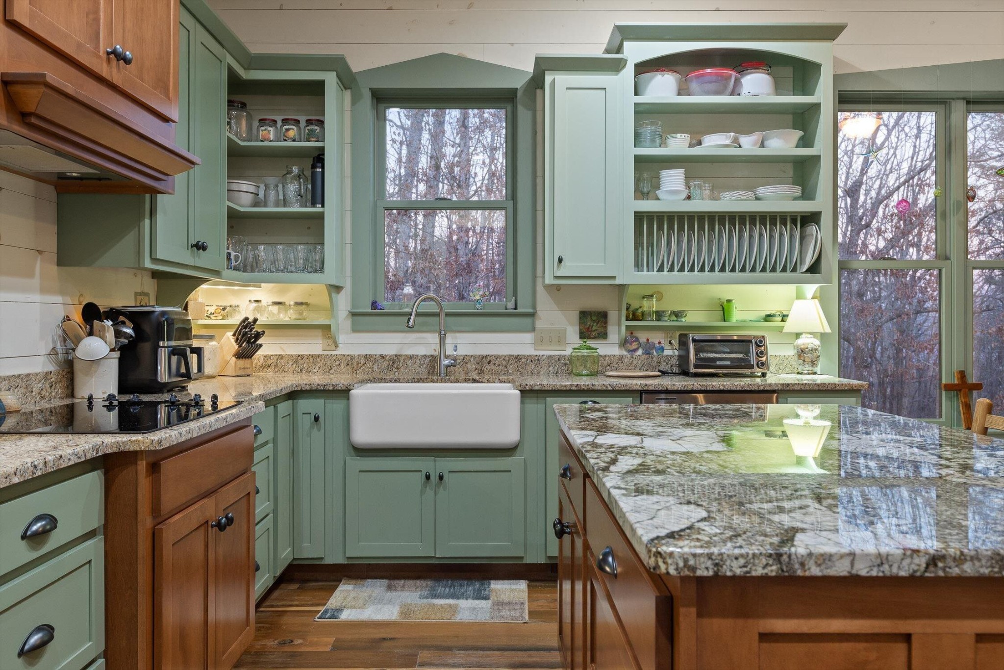 116 Twilight Trail Dunlap, TN 37327 - Photo 25 of 80 a kitchen with kitchen island granite countertop a sink a counter top space and cabinets