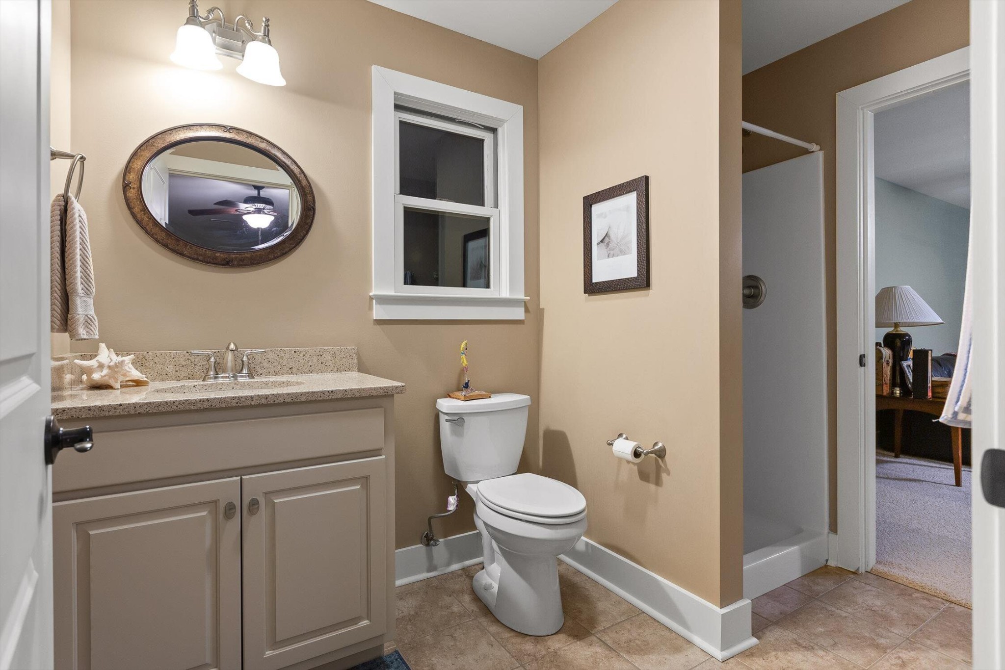 116 Twilight Trail Dunlap, TN 37327 - Photo 47 of 80 a bathroom with a toilet a sink and a mirror