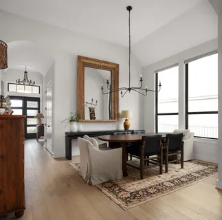 a view of a workspace with furniture