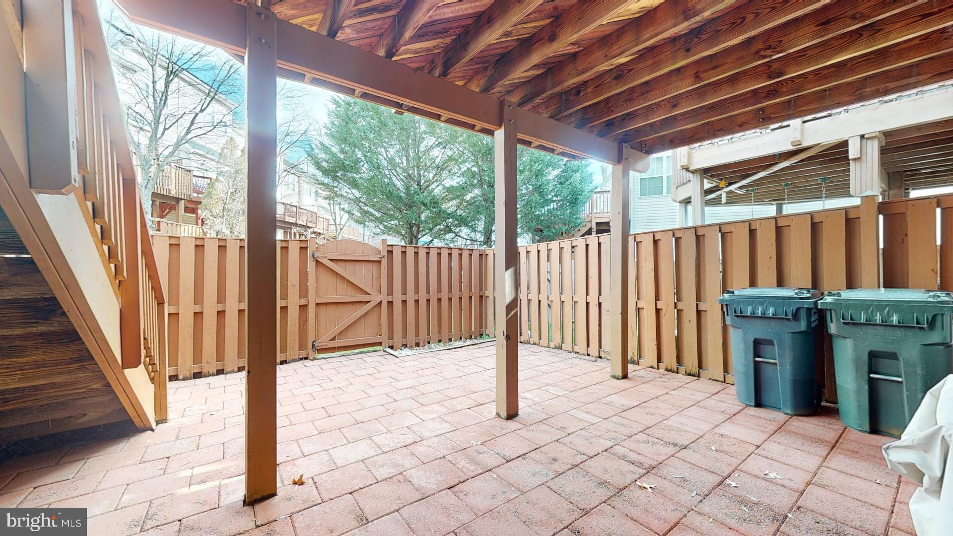 2583 James Madison Circle Herndon, VA 20171 - Photo 26 of 32 Large patio w/ hardscape. No mowing