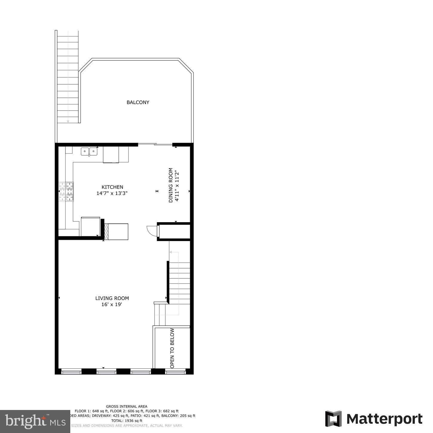 2583 James Madison Circle Herndon, VA 20171 - Photo 31 of 32 Former Dining Rm is now part of the Living Rm