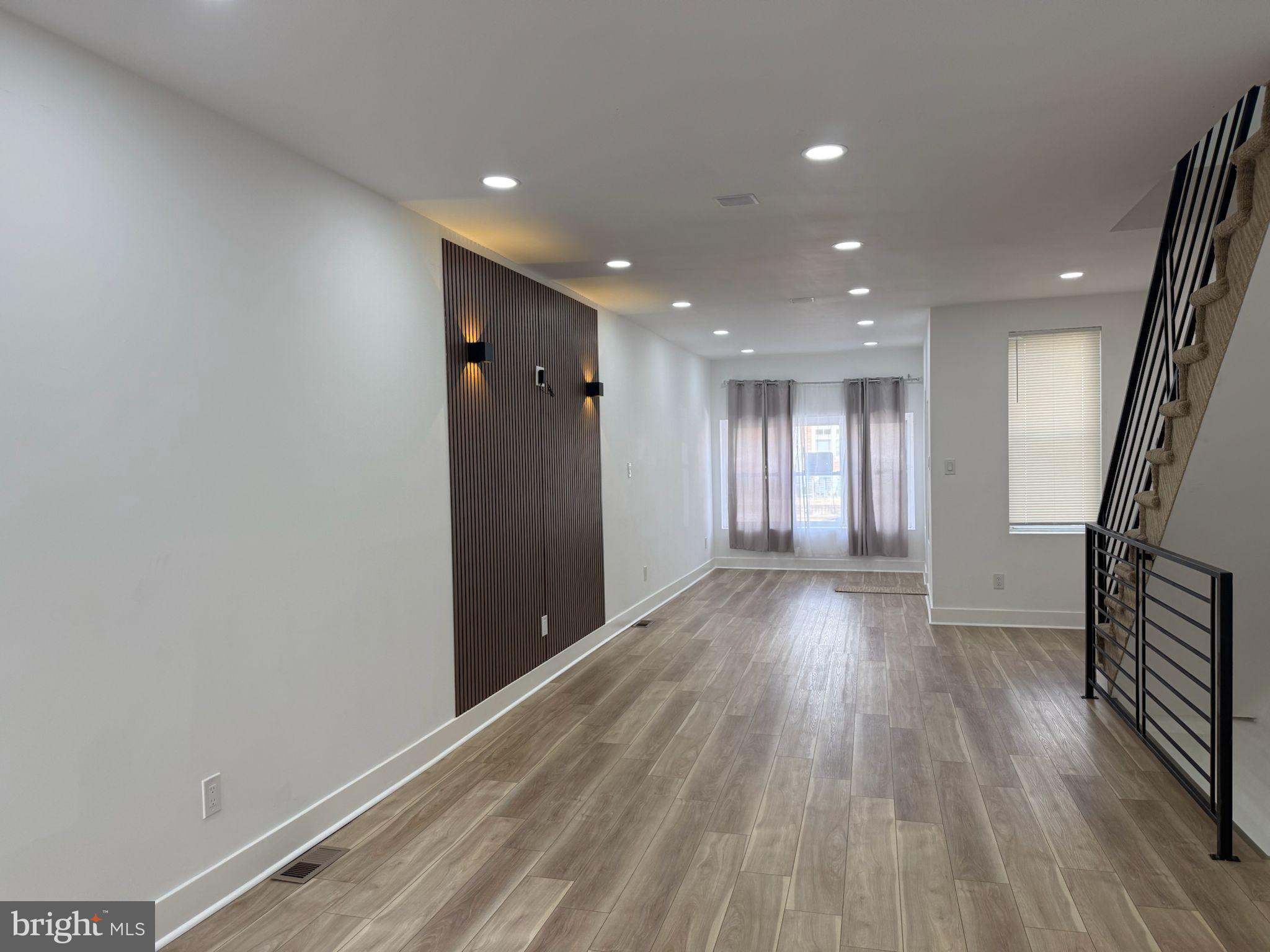 894 Sanger Street Philadelphia, PA 19124 - Photo 15 of 35 a view of hallway with wooden floor