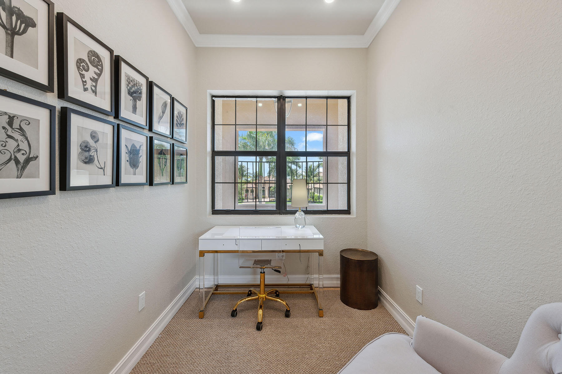 3441 Runaway Lane Naples, FL 34114 - Photo 18 of 50 a workspace with furniture and window