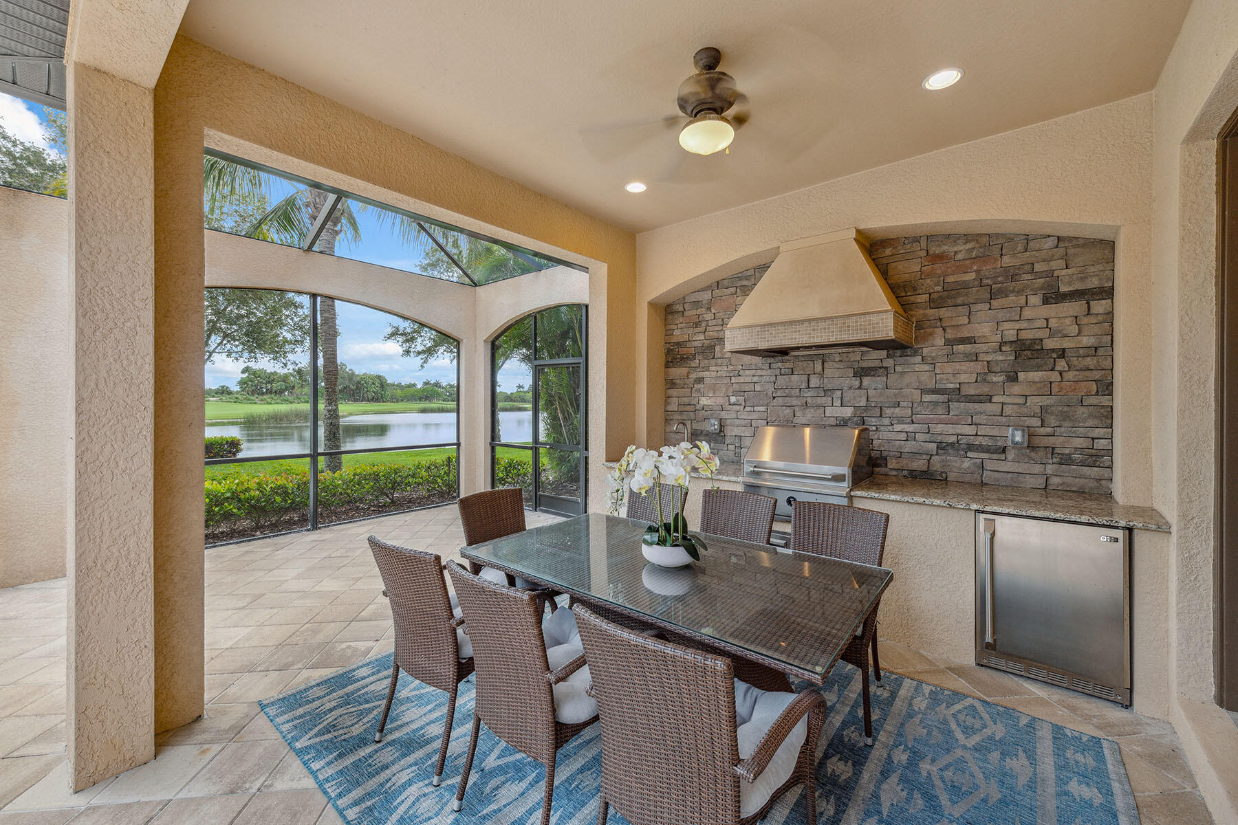 3441 Runaway Lane Naples, FL 34114 - Photo 31 of 50 a view of a dining room with furniture window and outside view