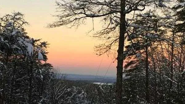 a view of outdoor space and mountain view