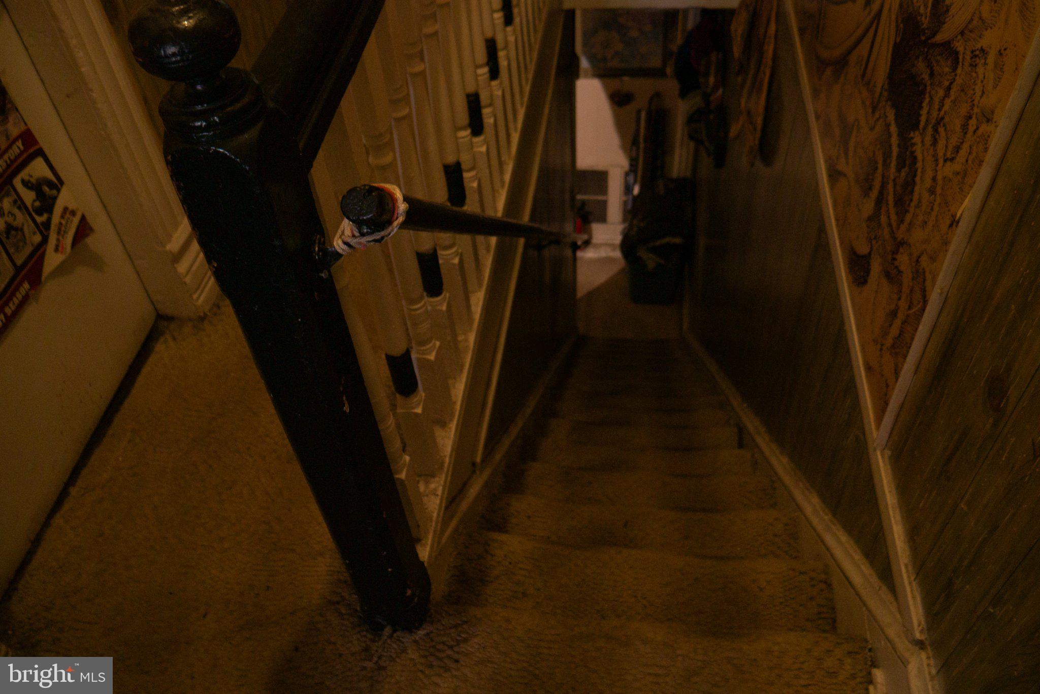 2232 Chester Street Southeast Washington, DC 20020 - Photo 16 of 35 Charming staircase with vintage flair.