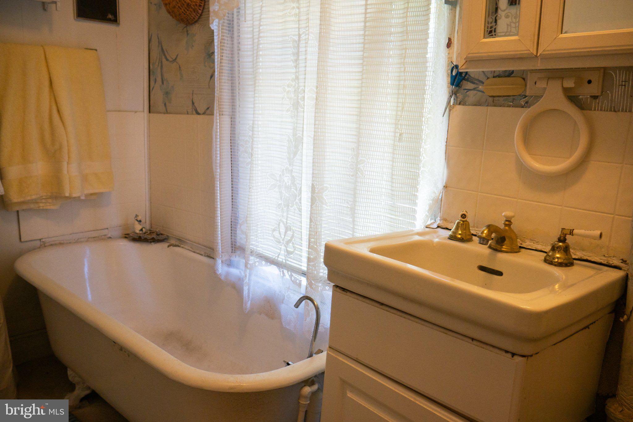 2232 Chester Street Southeast Washington, DC 20020 - Photo 24 of 35 Charming vintage bathroom retreat.