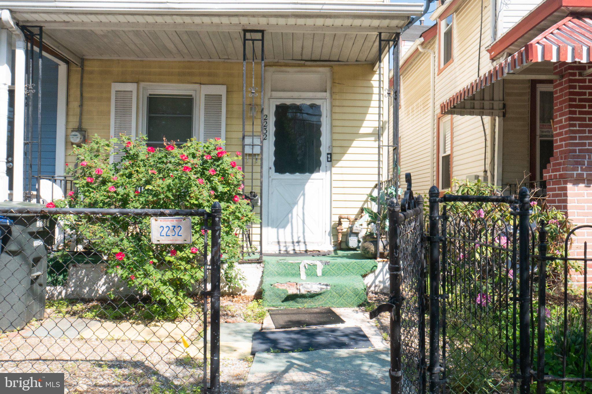 2232 Chester Street Southeast Washington, DC 20020 - Photo 28 of 35 Charming entrance with blooming roses.