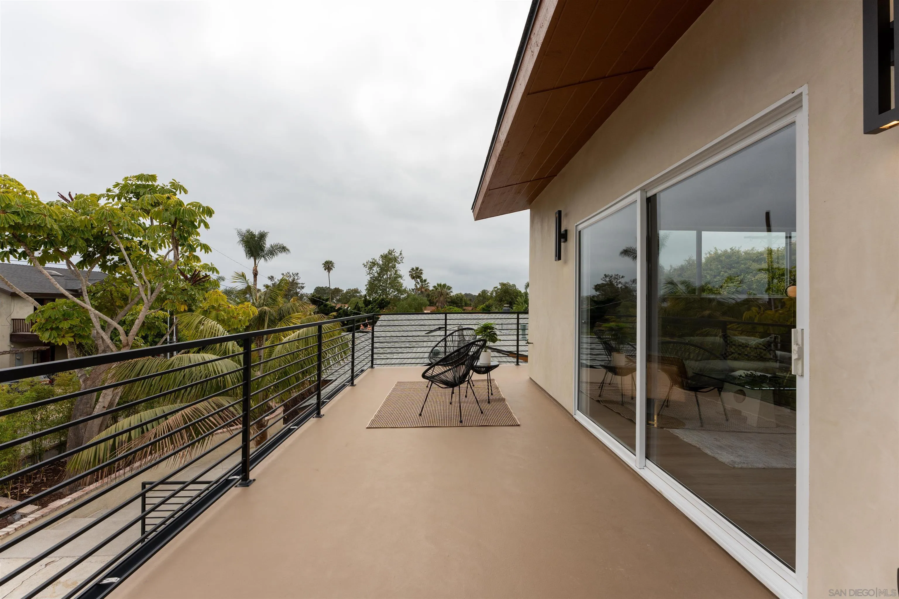 614 Ezee Street Encinitas, CA 92024 - Photo 36 of 46 a view of a balcony with chairs