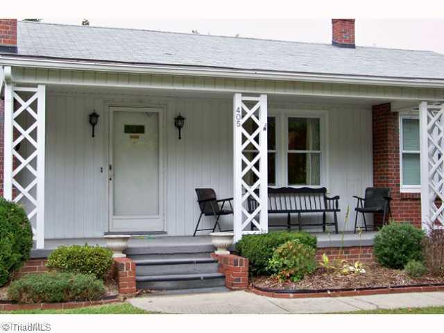 405 Oakview Road High Point, NC 27265 - Photo 2 of 14 Exterior Front. Rocking Chair Front Porch