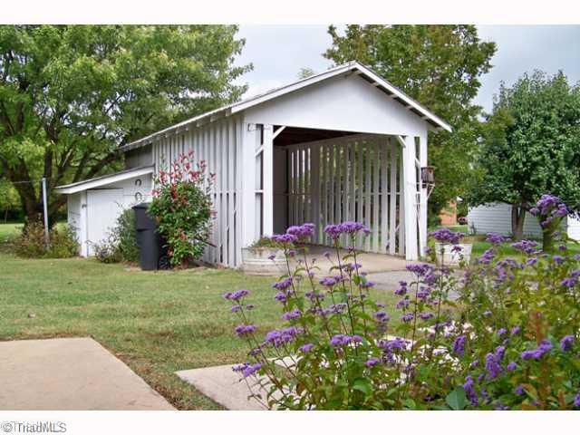 405 Oakview Road High Point, NC 27265 - Photo 12 of 14 Exterior Back. Detached carport.