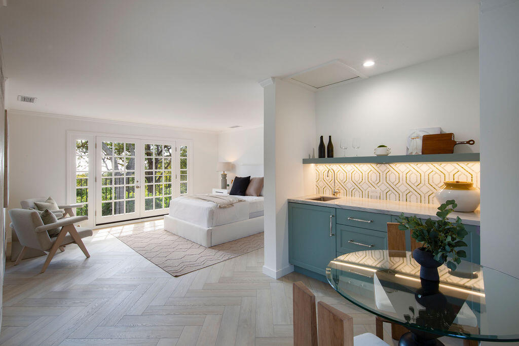 1839 East Mountain Drive Montecito, CA 93108 - Photo 14 of 24 a living room with furniture and a large window