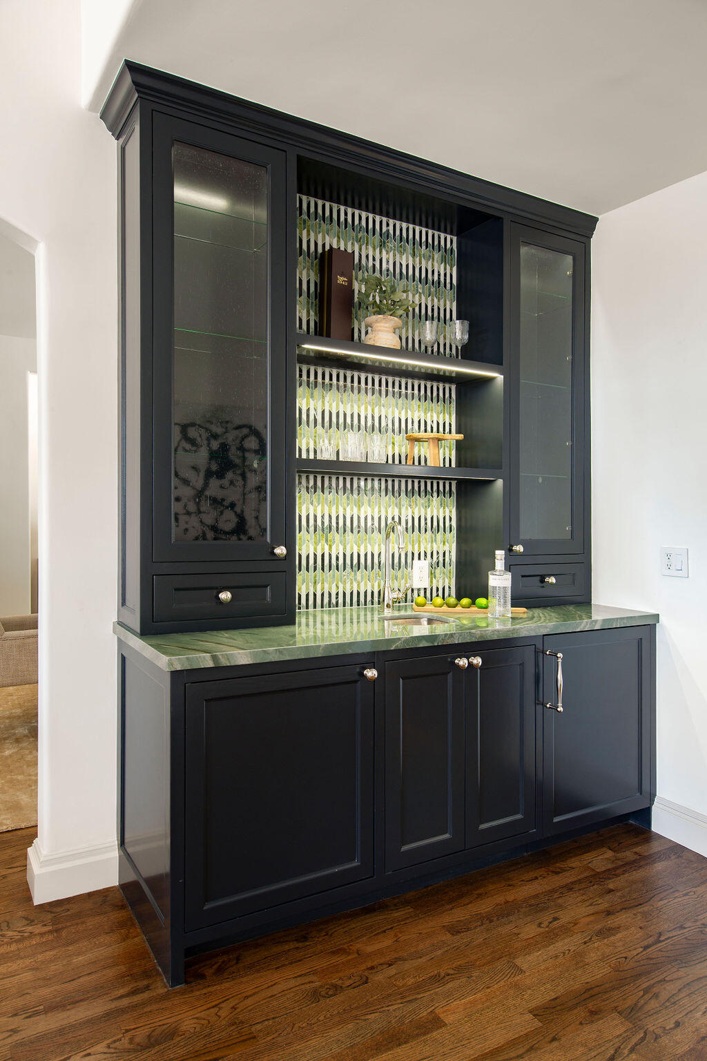 1839 East Mountain Drive Montecito, CA 93108 - Photo 8 of 24 a kitchen with a sink and a cabinets