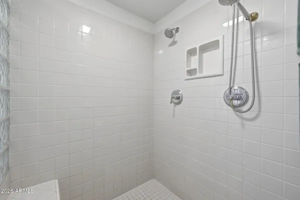 a close view of closet