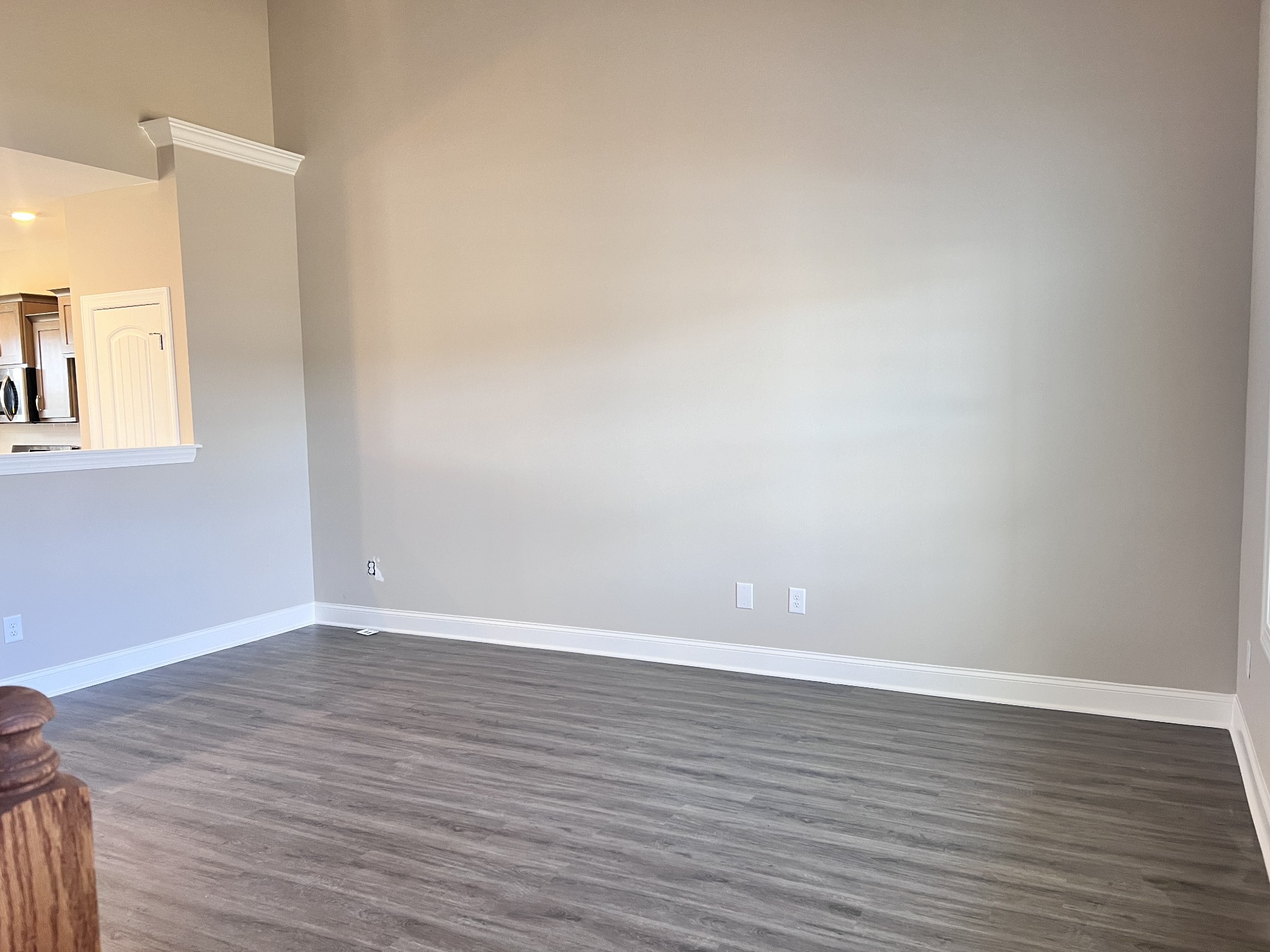 442 Generosity Way Smyrna, TN 37167 - Photo 44 of 59 a view of an empty room with wooden floor and a window