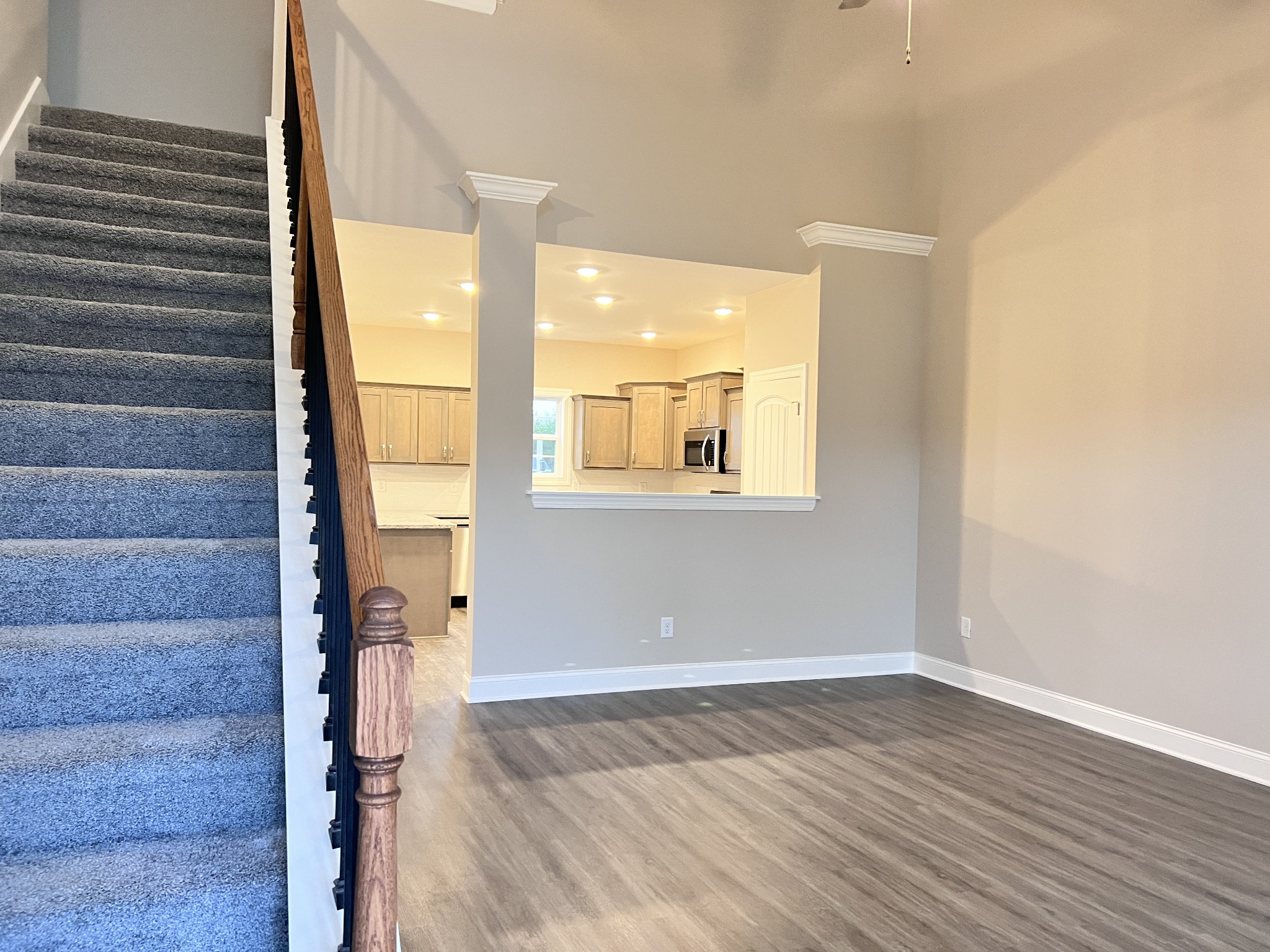 442 Generosity Way Smyrna, TN 37167 - Photo 53 of 59 an empty room with wooden floor and windows