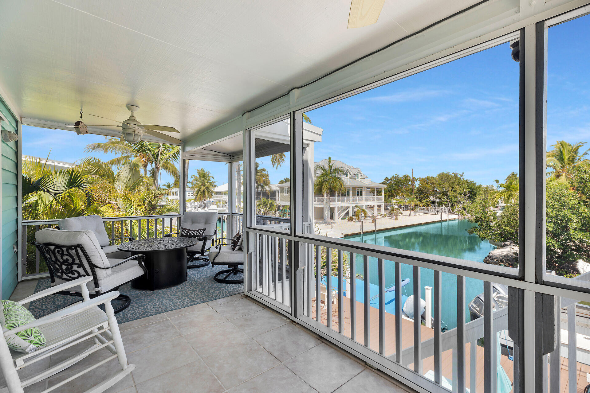 845 Pirates Road Summerland Key, FL 33042 - Photo 21 of 52 845 Pirates Road - screened porch