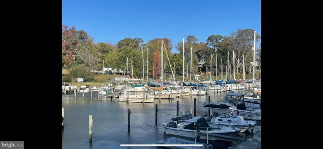 a bathroom with a small yard